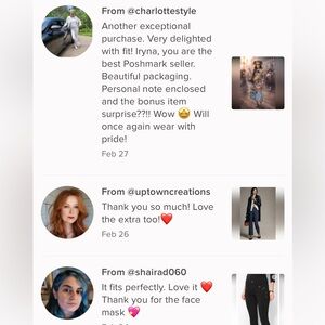 I’m truly blessed to have customers like you.